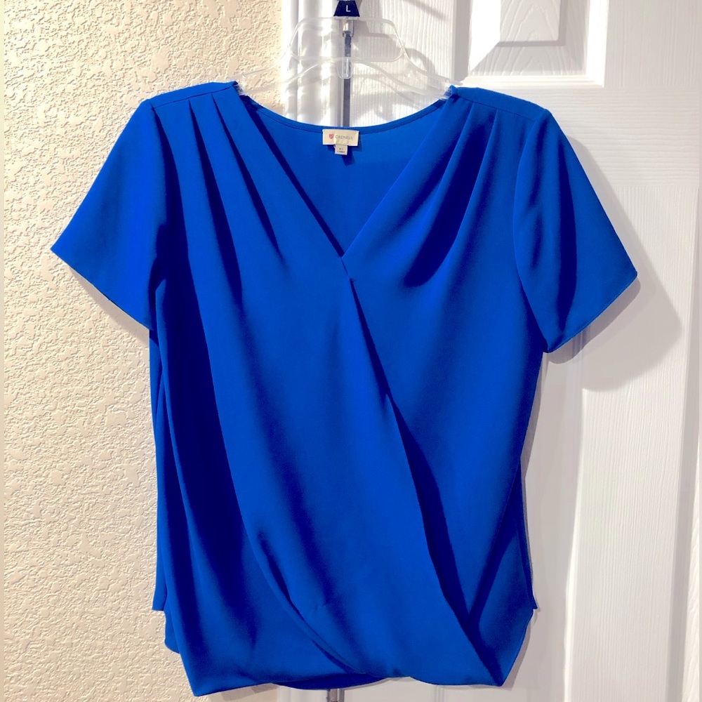 Cremieux Short Sleeve Blouse Size XS